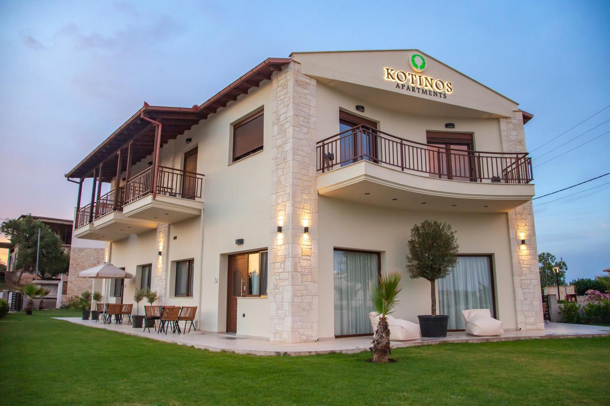 Kotinos Apartments Afytos Luaran gambar