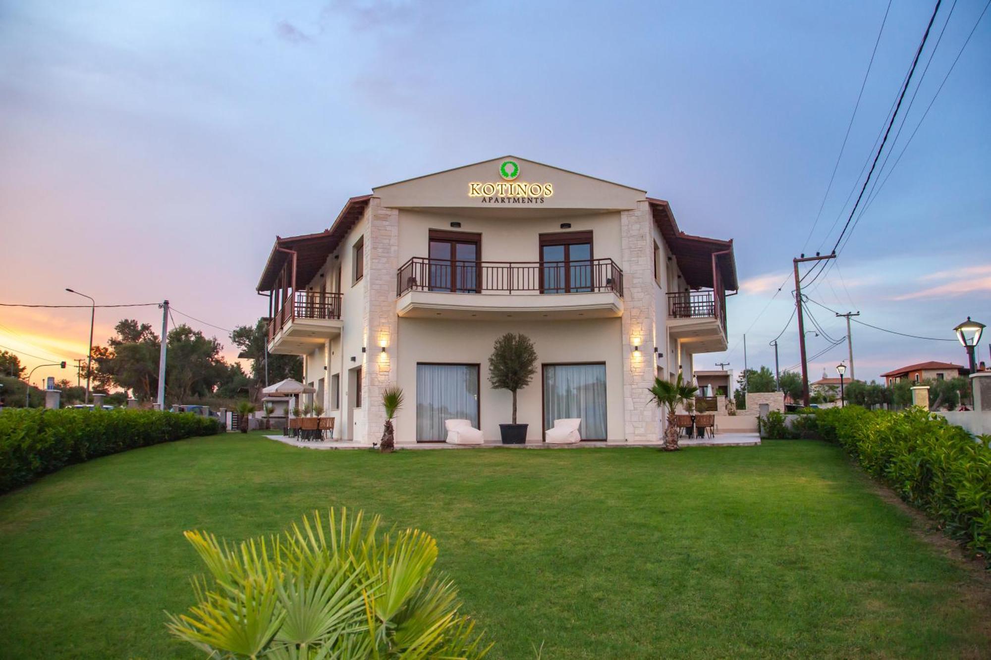 Kotinos Apartments Afytos Luaran gambar